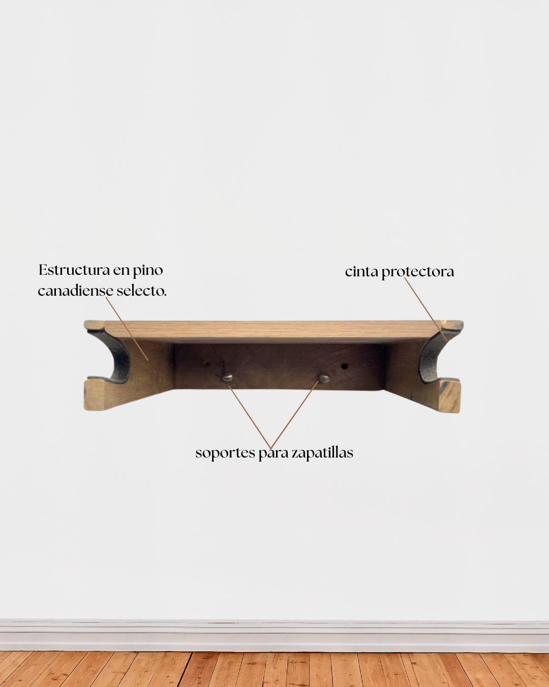 Soporte horizontal premium