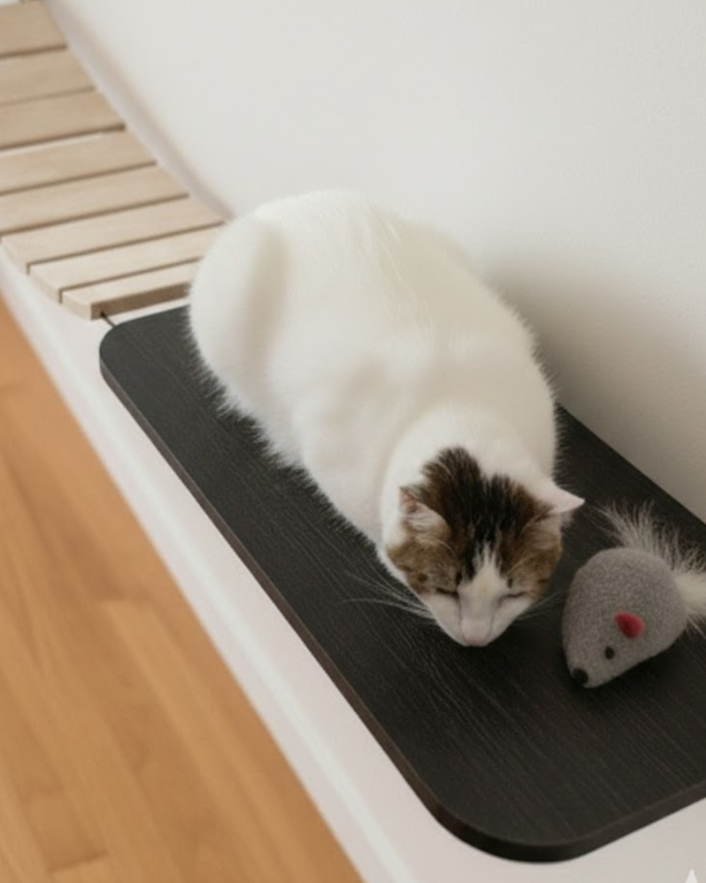 Puente colgante para gatos